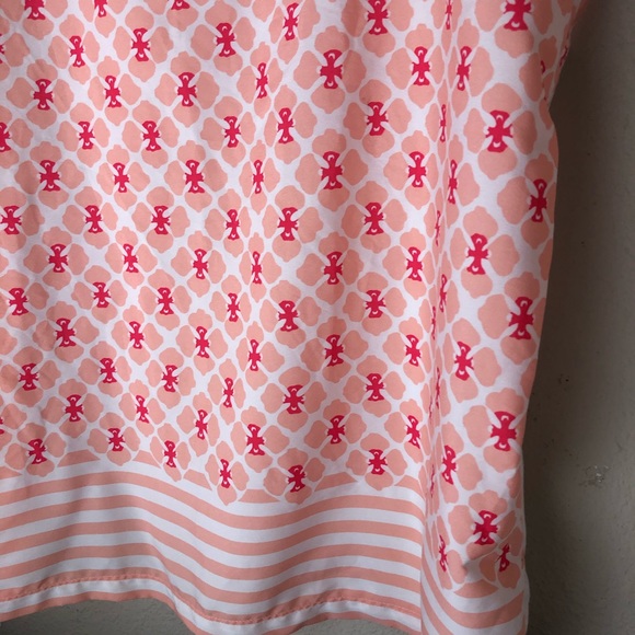 Tommy Hilfiger Peach Boxy Cut Shirt XL - Picture 5 of 7